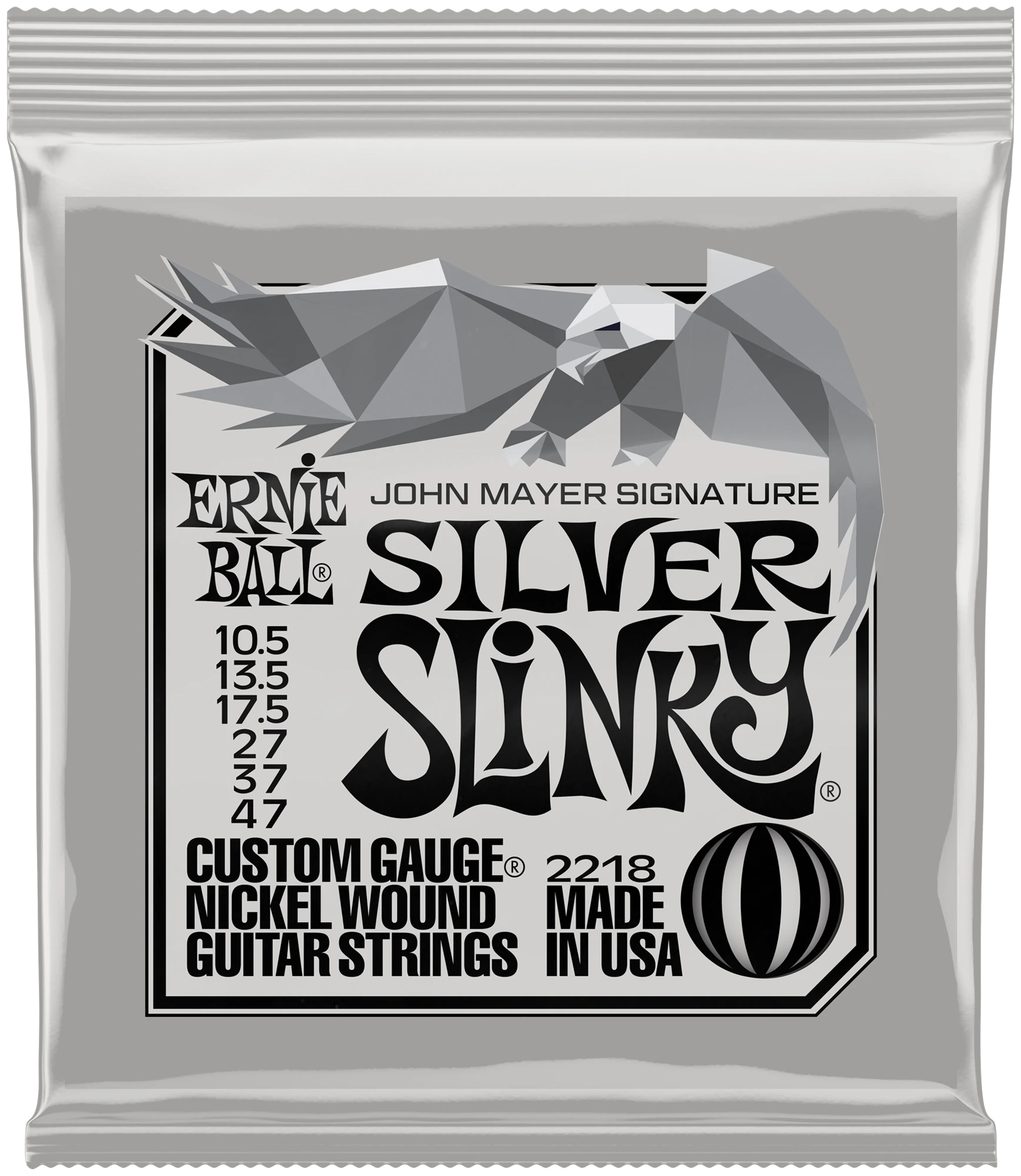 Ernie ball 2218 John Meyer Silver Slinky 